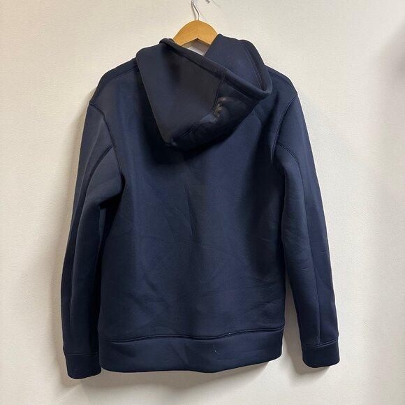 G/Fore Tech Hoodie Twilight Navy Blue G4 Full Zip Skull Golf Men's Medium - Picture 9 of 12